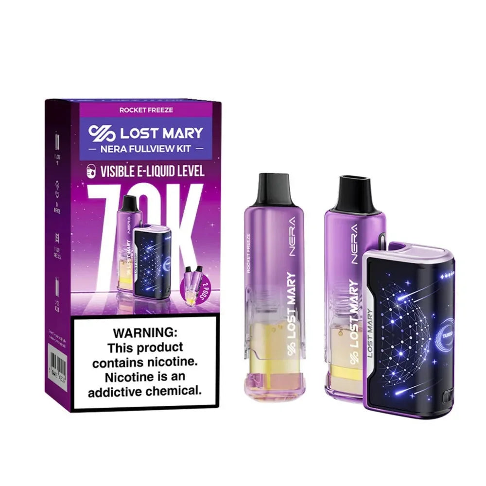 Lost Mary Nera Fullview 70k Puff Kit