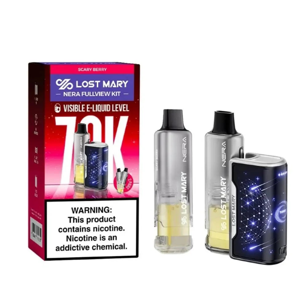 Lost Mary Nera Fullview 70k Puff Kit