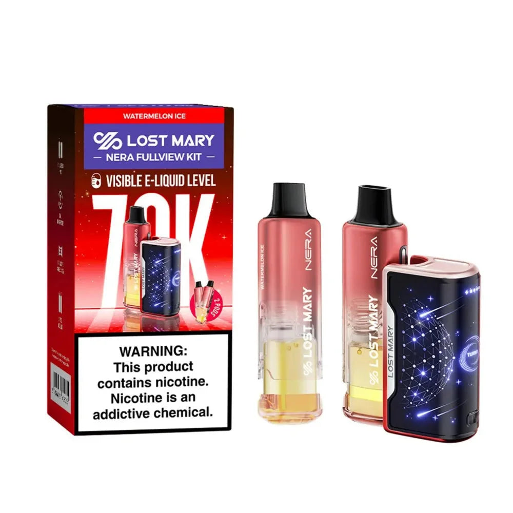 Lost Mary Nera Fullview 70k Puff Kit