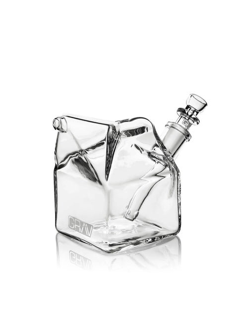 Grav Milk Carton Bubbler