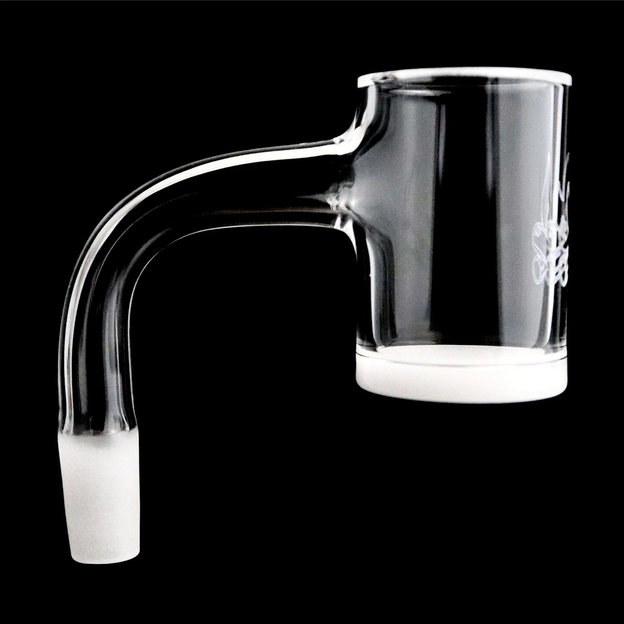 Campfire Quartz Banger - Opaque Flat Bottom 14mm 90deg