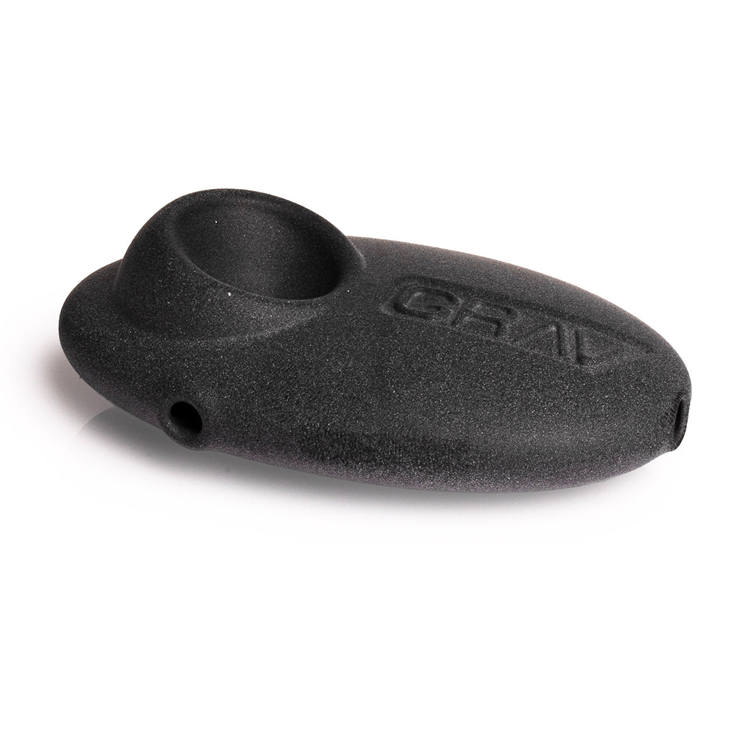 Grav 3 Inch Sandblasted Pebble Spoon Pipe