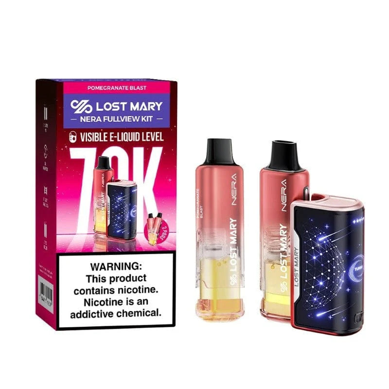 Lost Mary Nera Fullview 70k Puff Kit