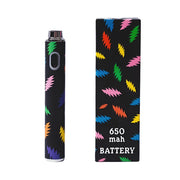 Blazy Susan X Grateful Dead 650mah Adjustable Voltage Battery -Rainbow Bolts