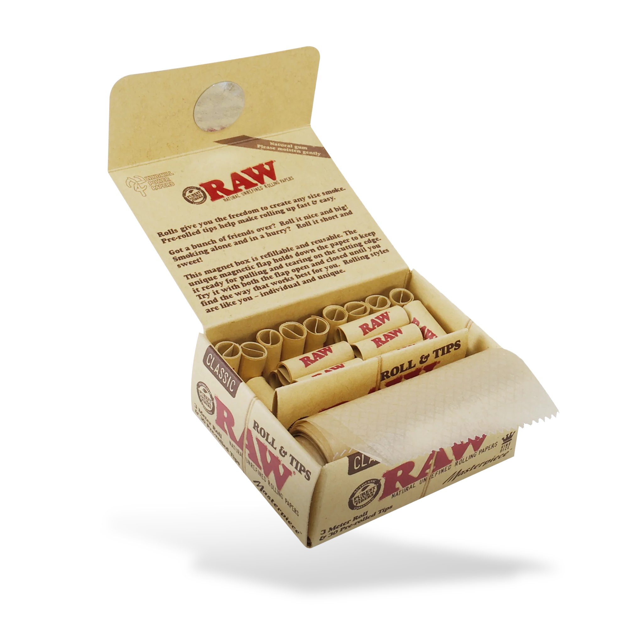 RAW Roll & Tips Masterpiece Classic KSS