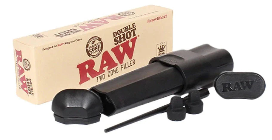 Raw Double Shot Two Cone Filler
