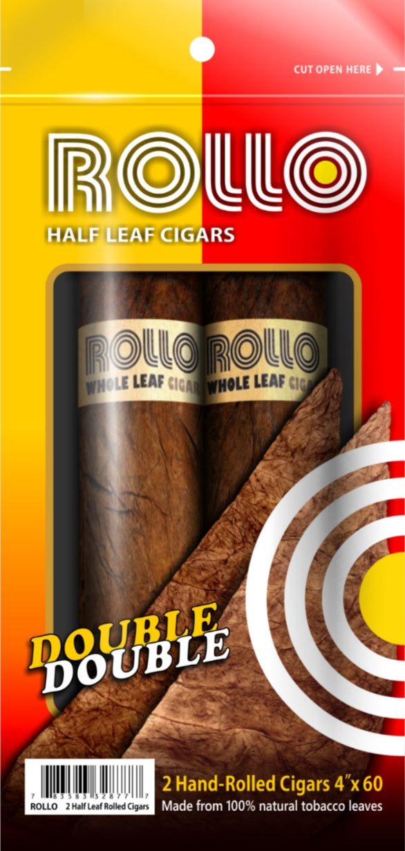 Rollo Double Double- Whole Leaf Cigar