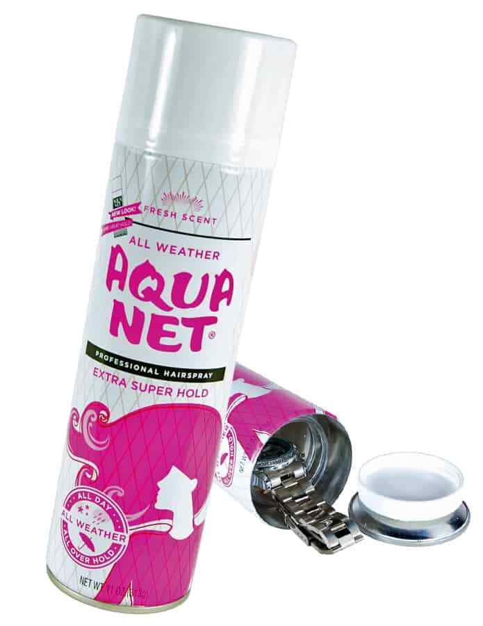 Aqua Net Stash