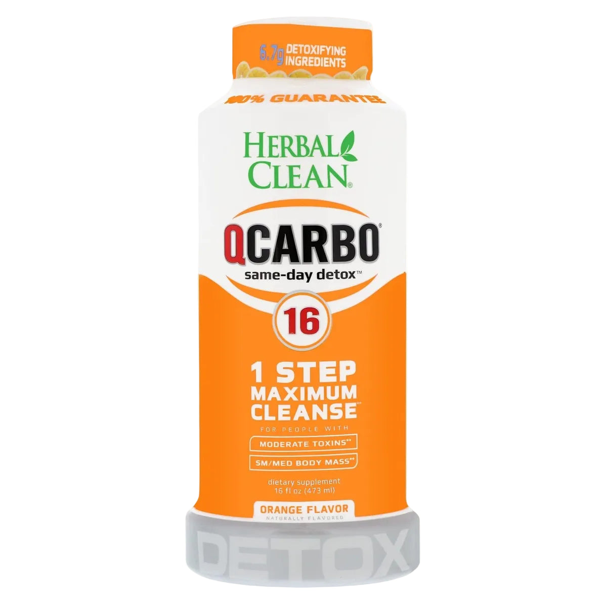 Herbal Clean Q Carbo Detox - 1 Step Max Clean 16 fl oz