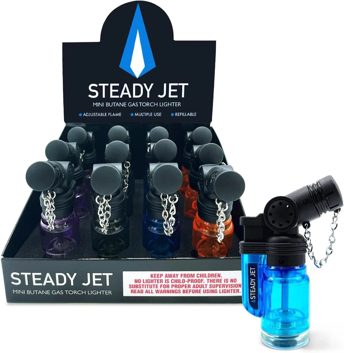 Steady Jet Mini Torch Lighter