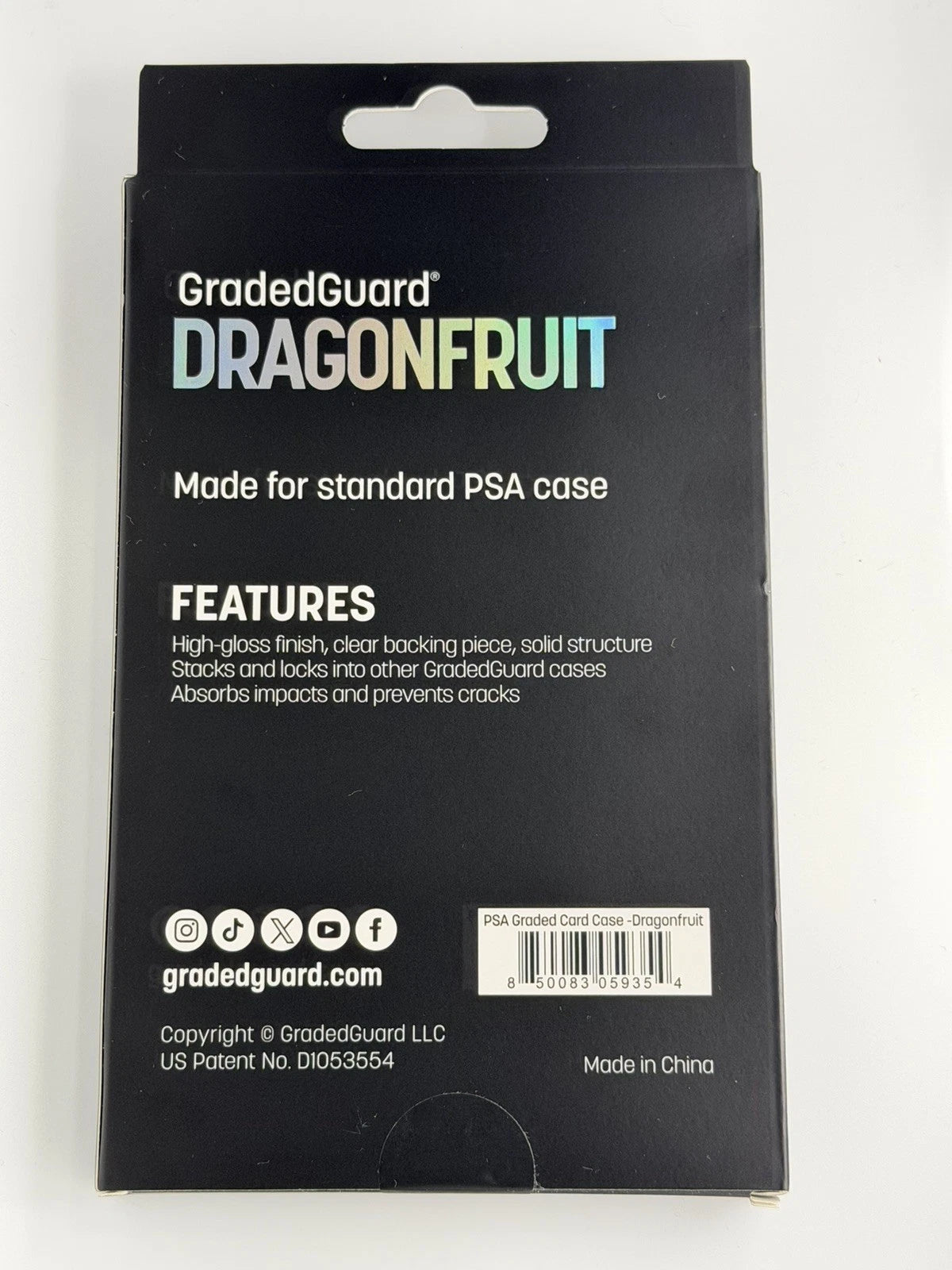GradedGuard PSA Graded Case Guard Protector Dragonfruit Limited Edition New