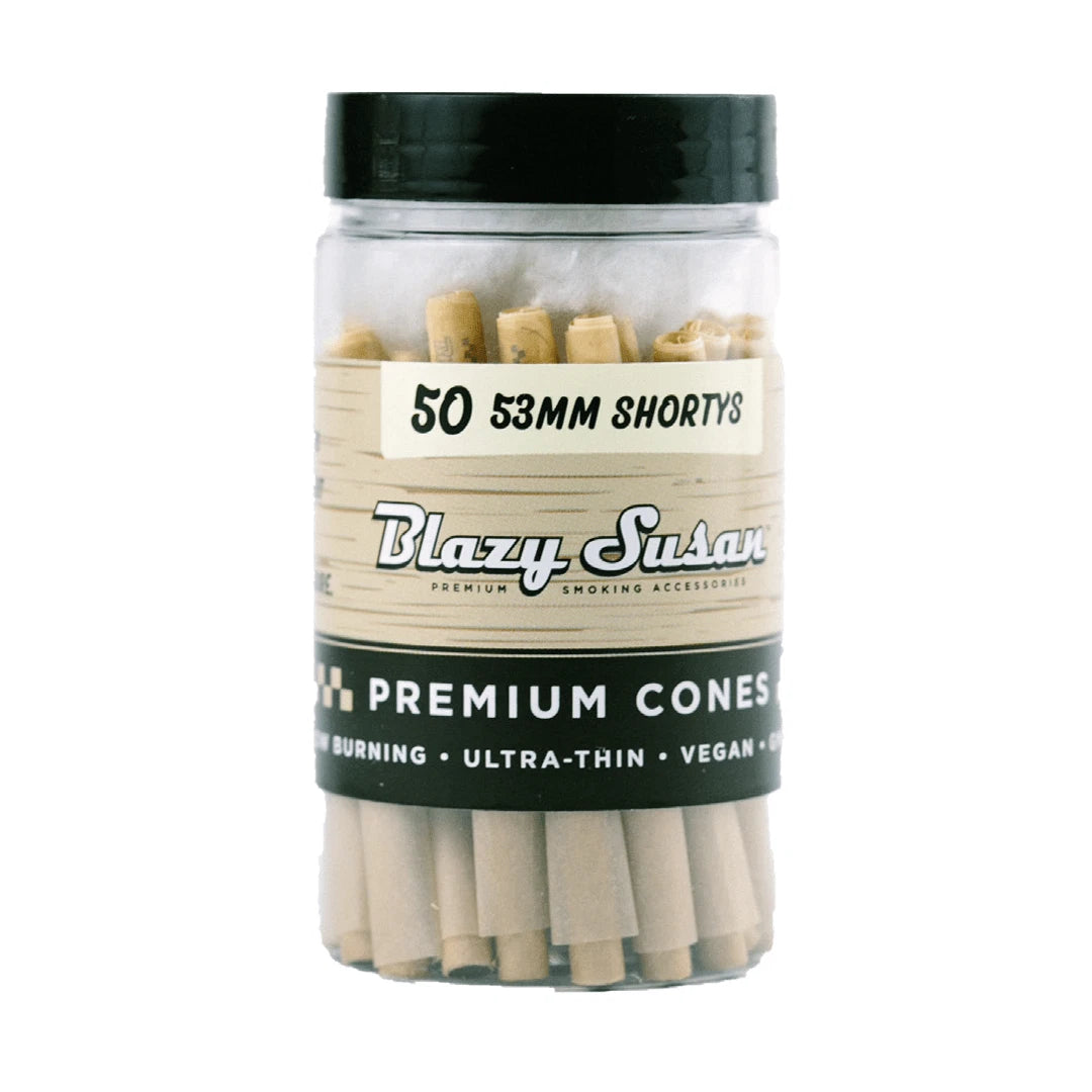 Blazy Susan Unbleached Cones - 53mm 50pk