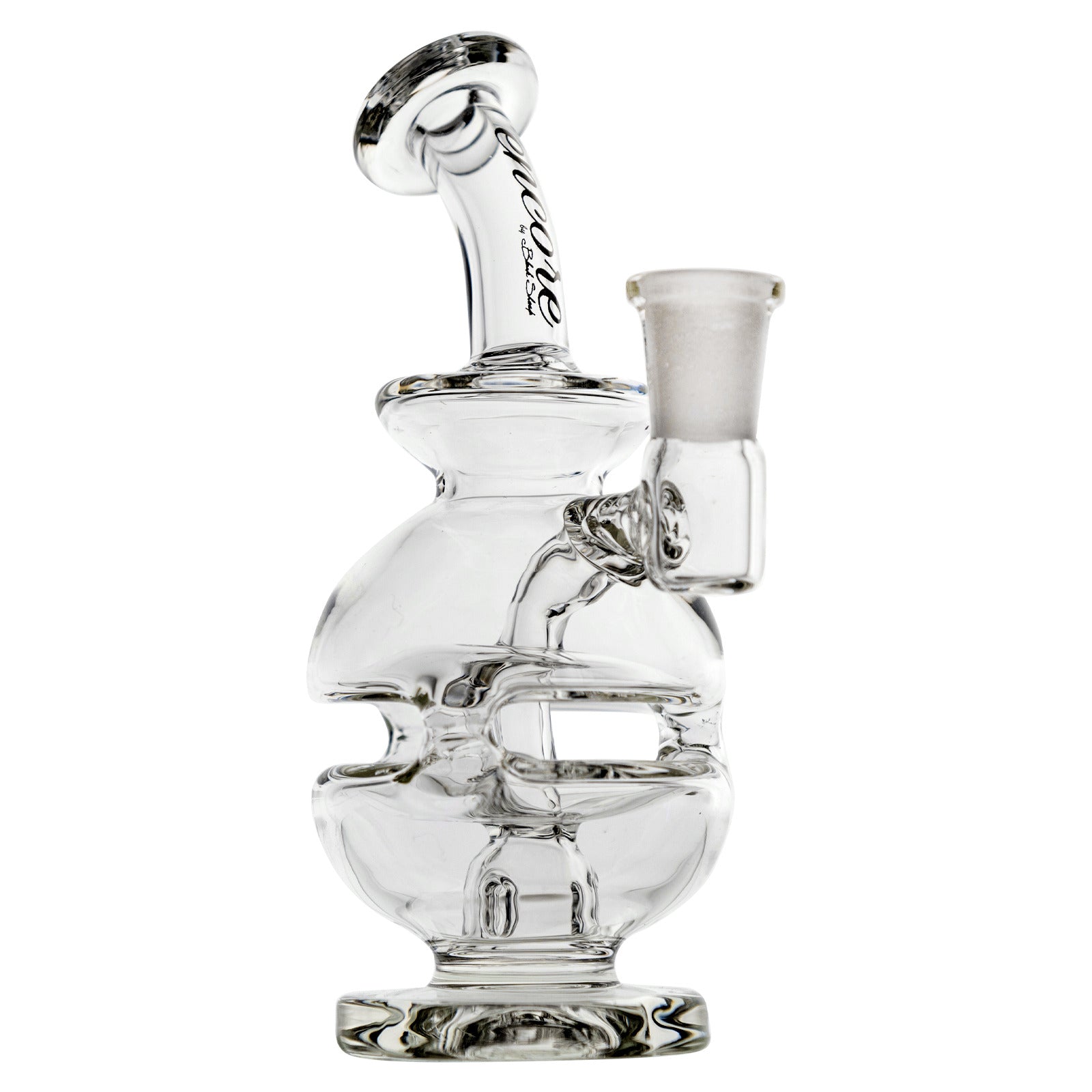 Encore Glass EC R148 - 4.5" Mini Clear Micro 10mm Egg