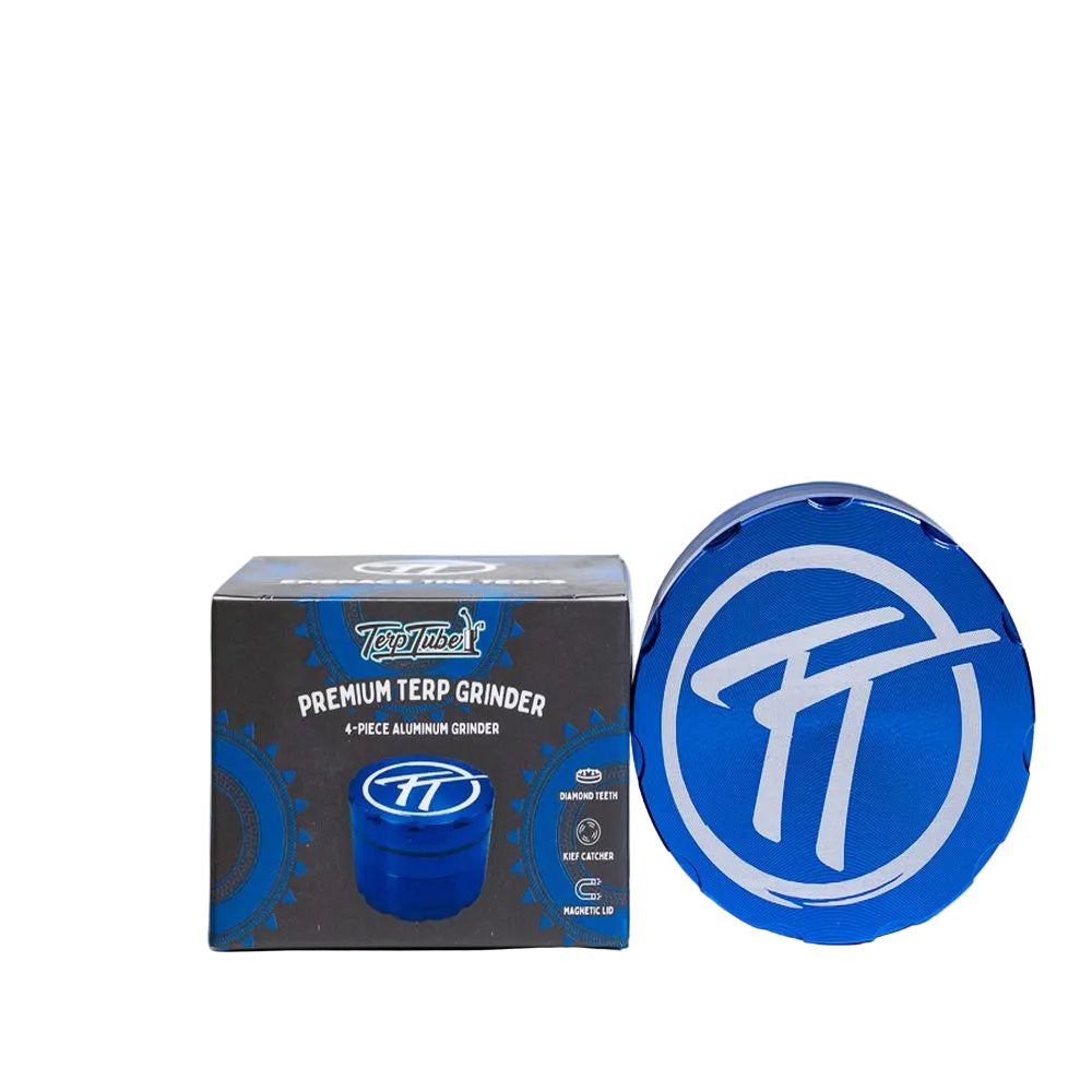Terp Tube Premium Terp 4-Piece Grinder 40mm