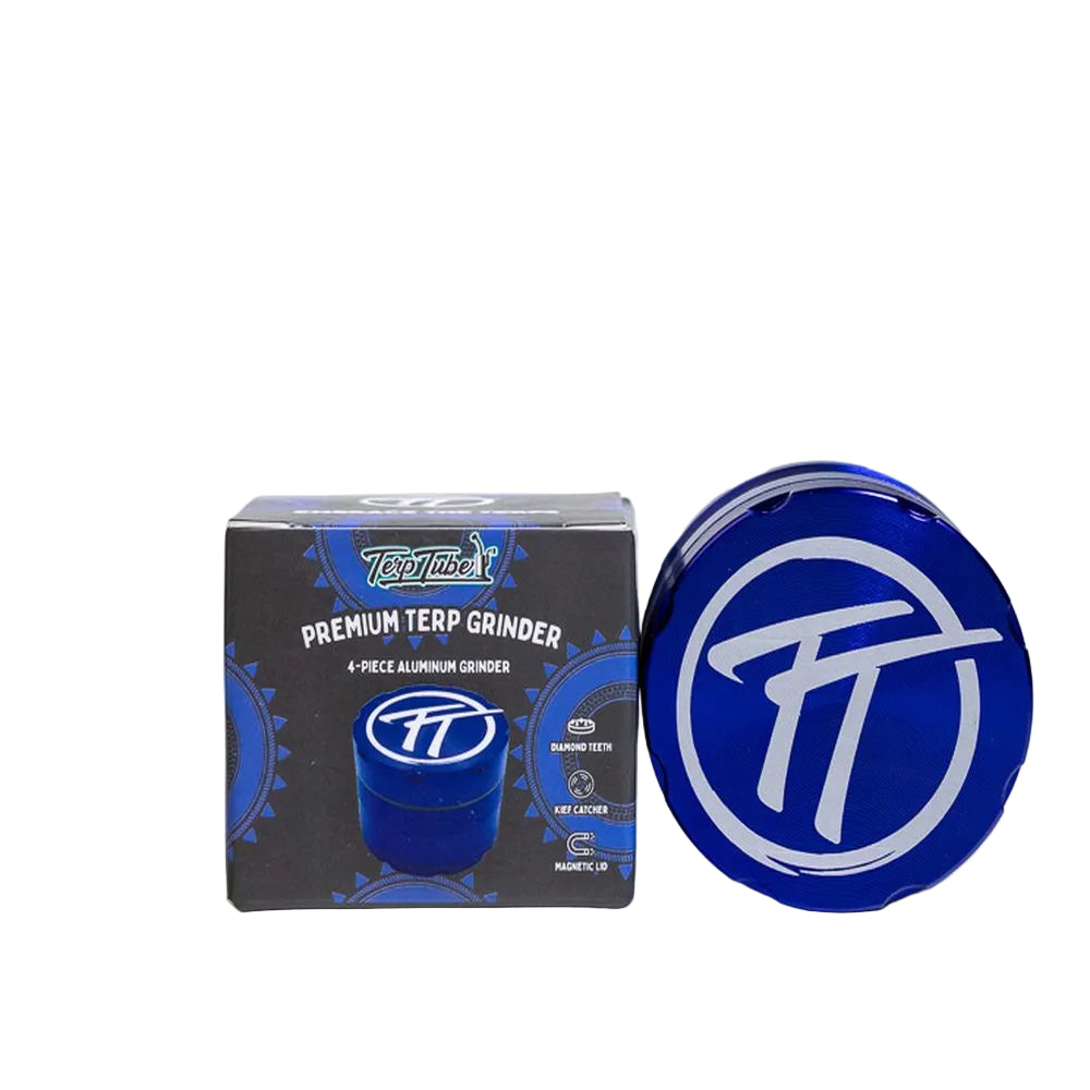 Terp Tube Premium Terp 4-Piece Grinder 62mm