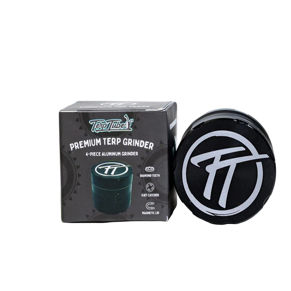 Terp Tube Premium Terp 4-Piece Grinder 50mm