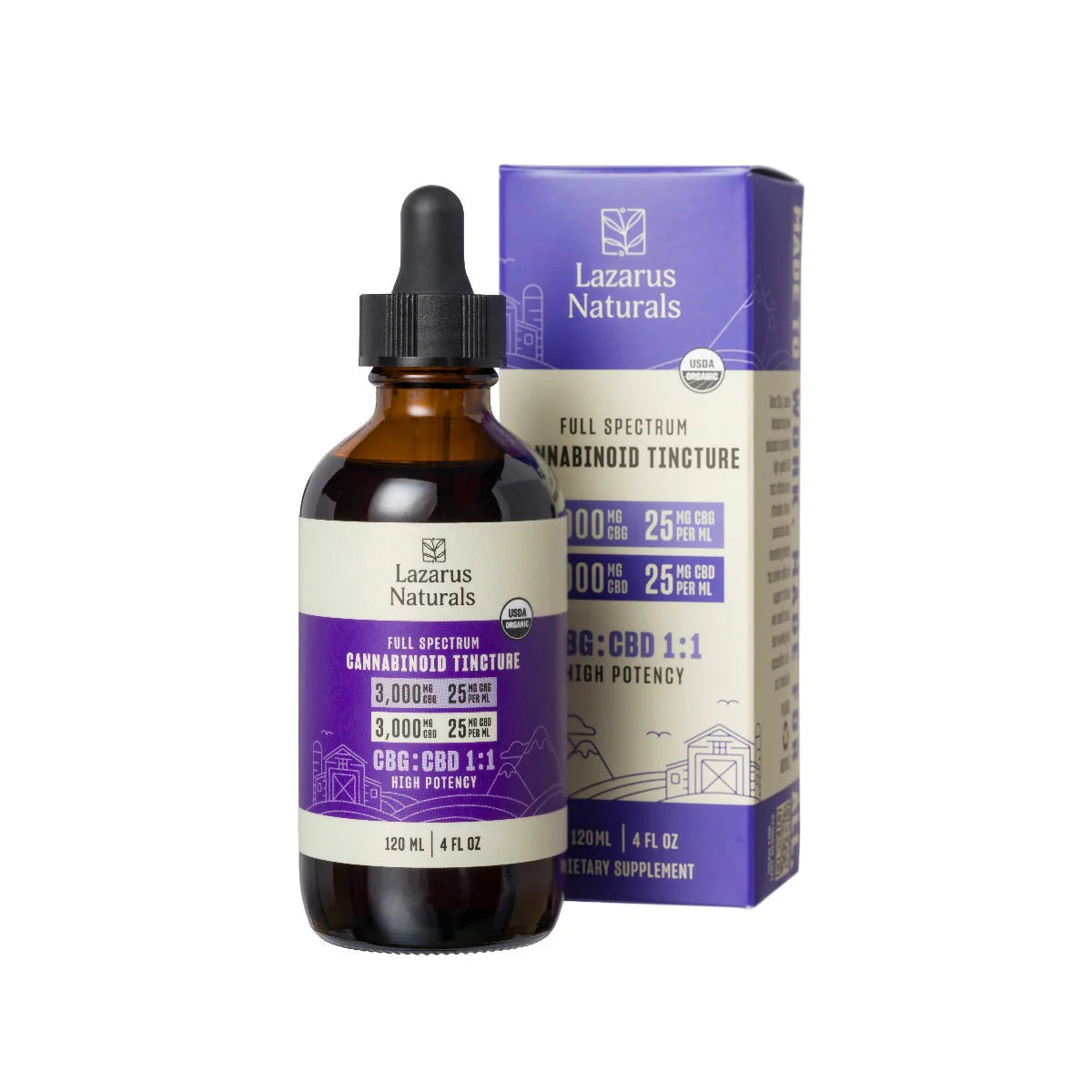 Lazarus Naturals Full Spectrum CBG Tincture