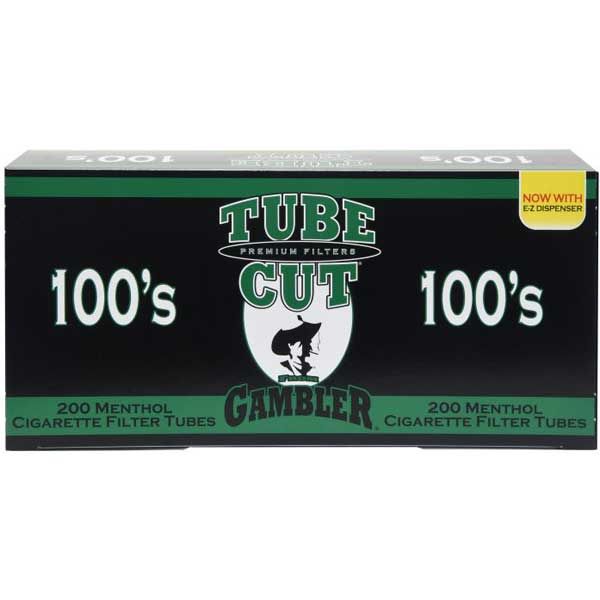 Gambler Tube Cut Tubes Menthol 100s