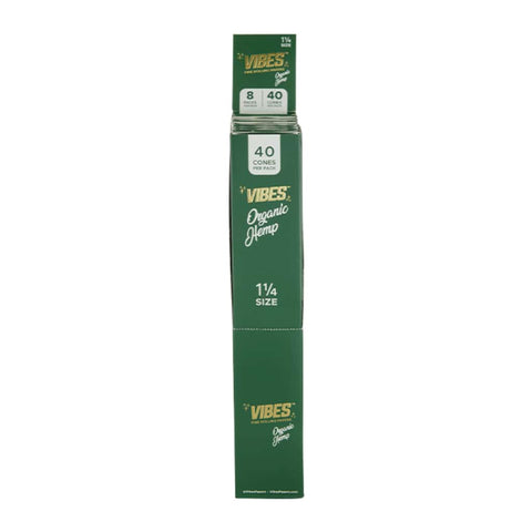 Vibes Cones - Organic Hemp : 1 1/4 40pk