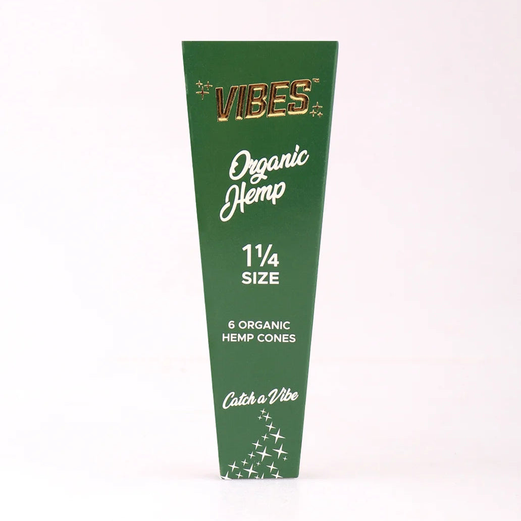 Vibes Cones - Organic Hemp : 1 1/4