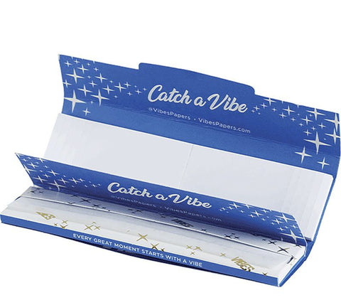 Vibes Rolling Papers w/ Tips-Rice : 1 1/4