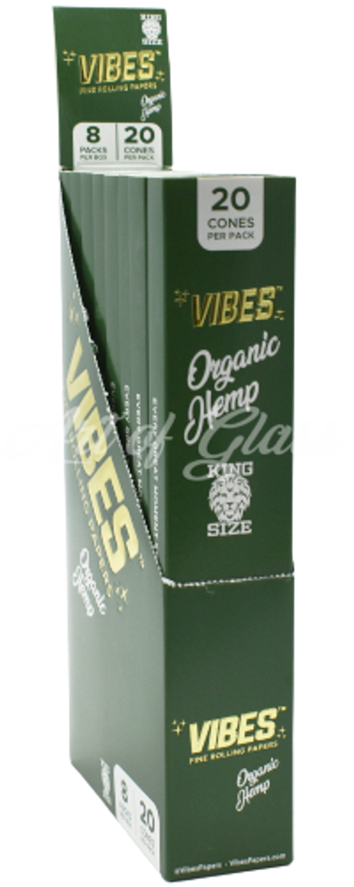 Vibes Cones 20pk - Organic Hemp