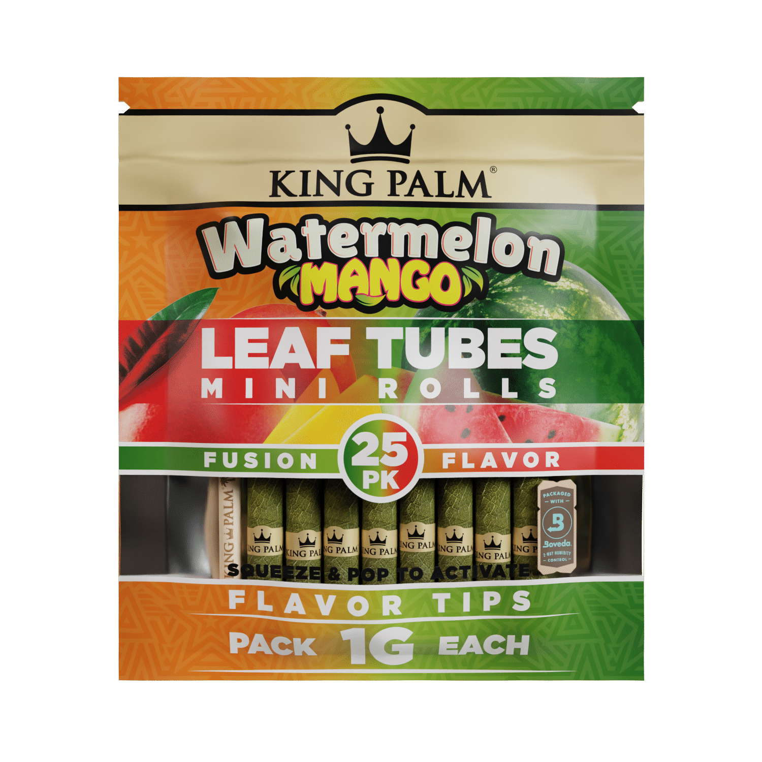 King Palm Tubes Mini 25pk
