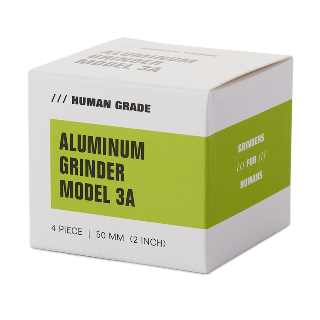 Human Grade Aluminum Grinder 2" 4pc - 3A