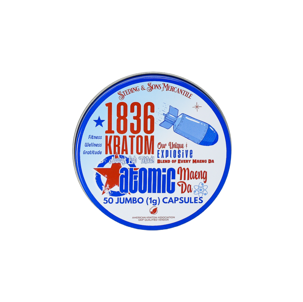 1836 Kratom 50 Count Capsules