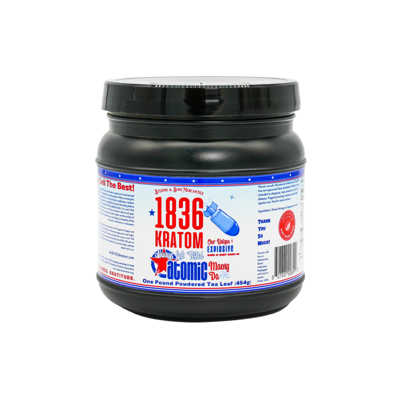 1836 Kratom 1lb Powder