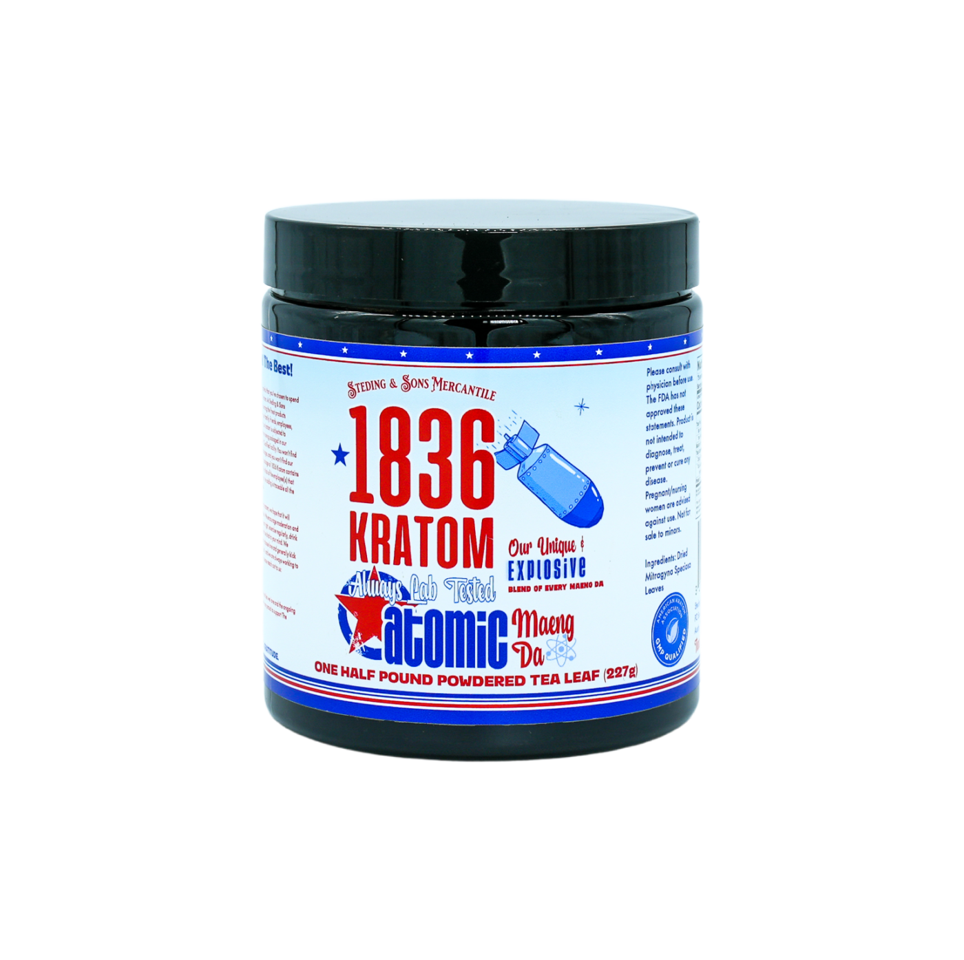 1836 Kratom 1/2lb Powder