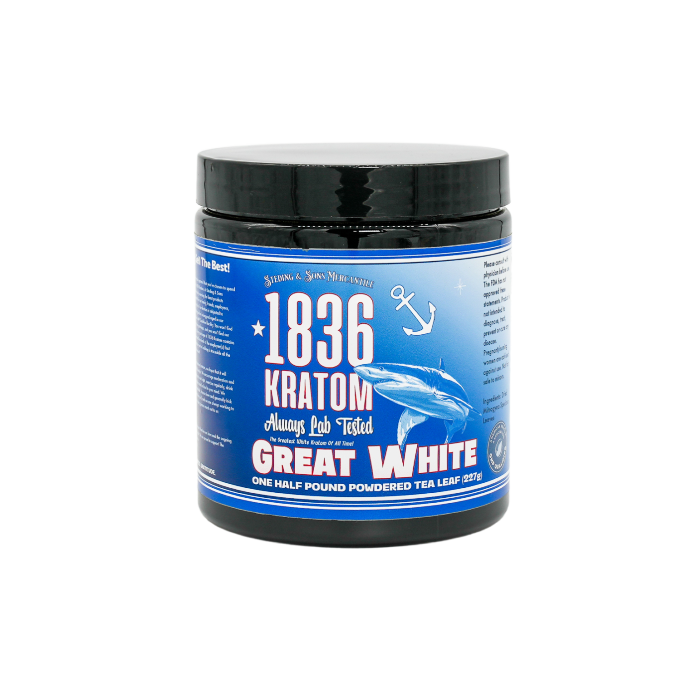 1836 Kratom 1/2lb Powder