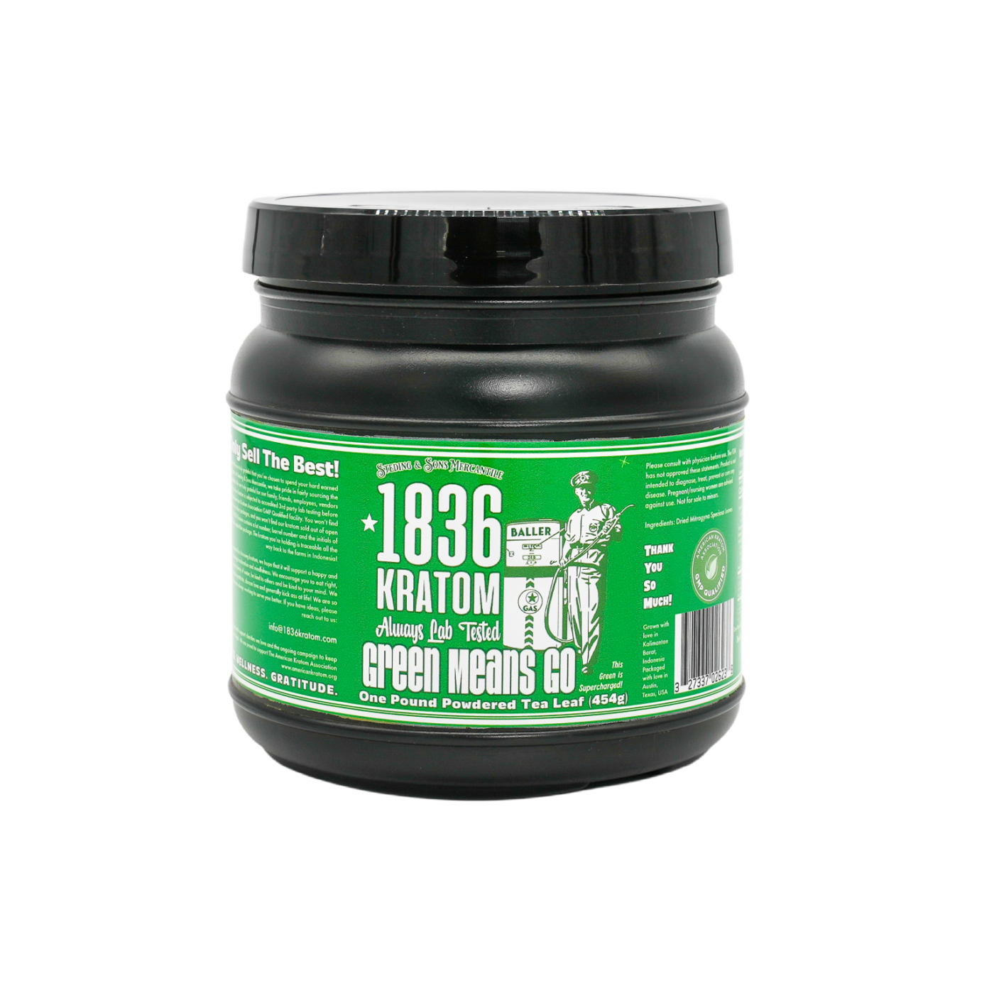 1836 Kratom 1lb Powder