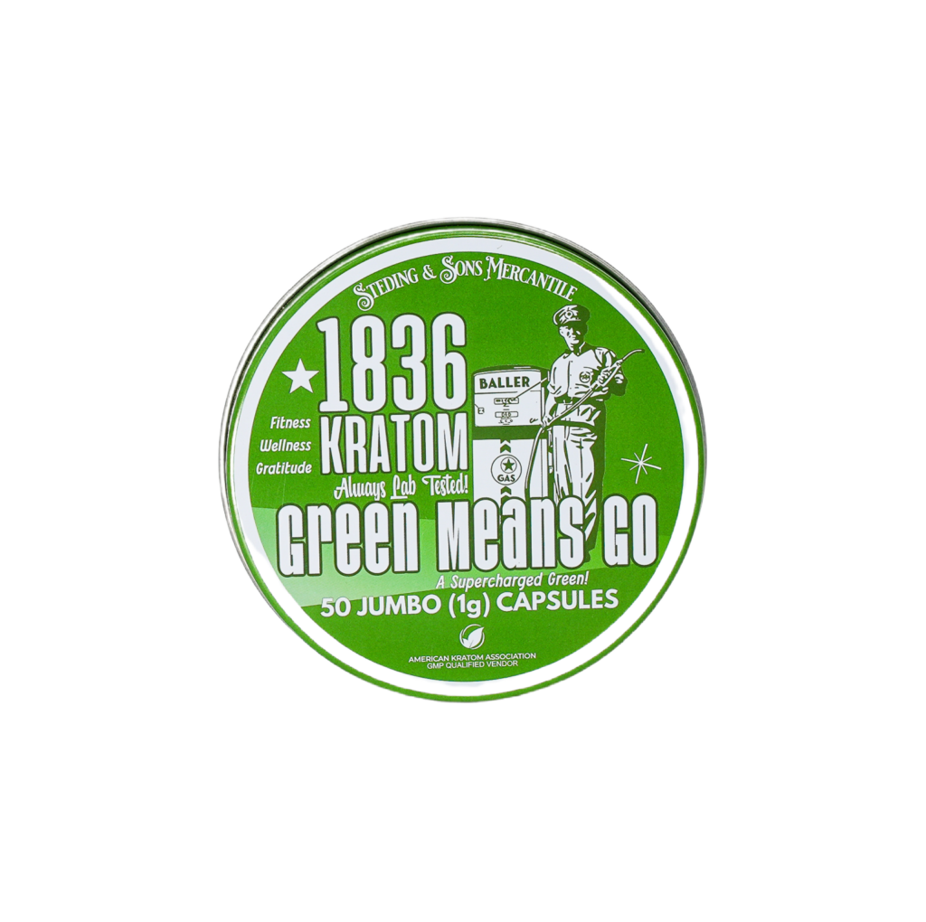1836 Kratom 50 Count Capsules