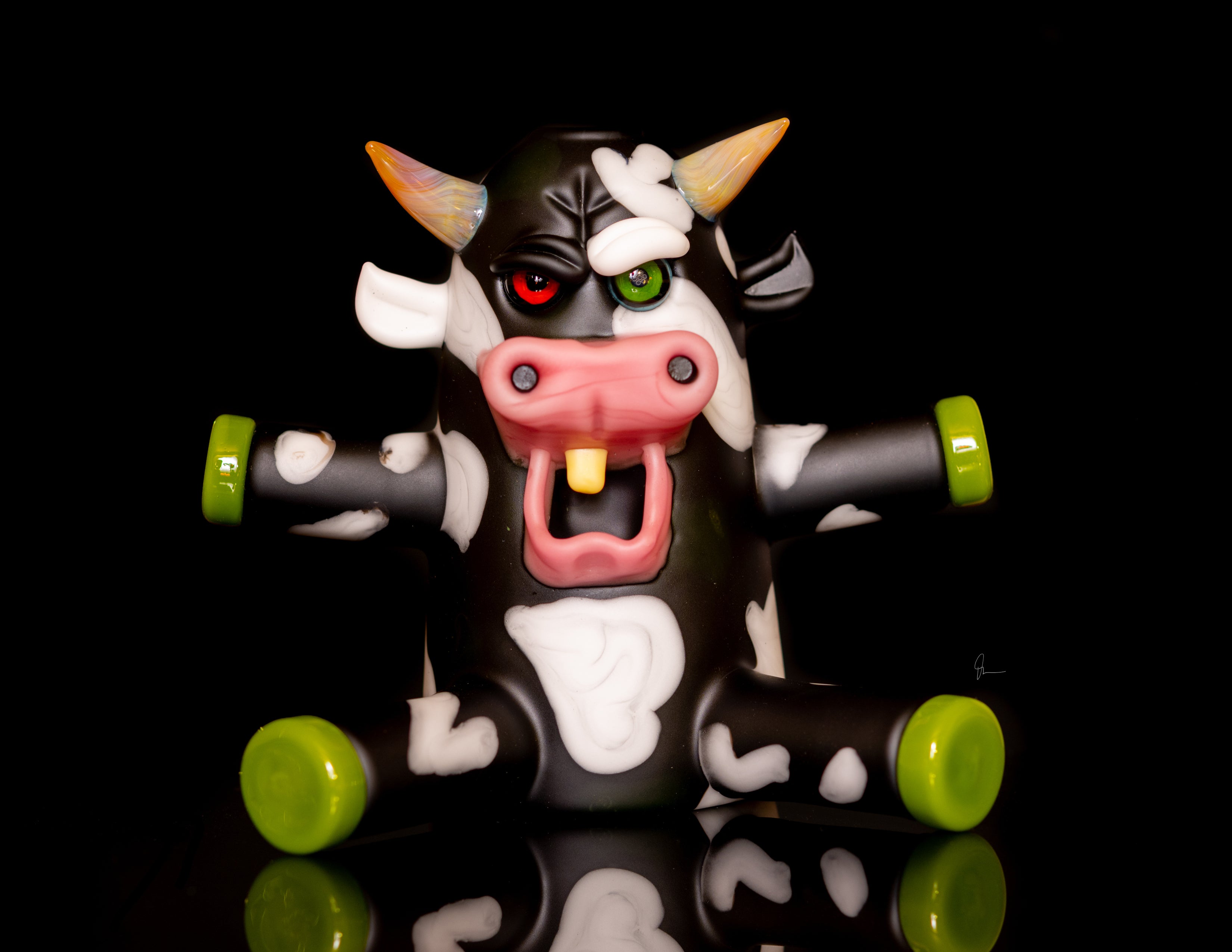 Rob Morrison Black / White UV Mad Cow