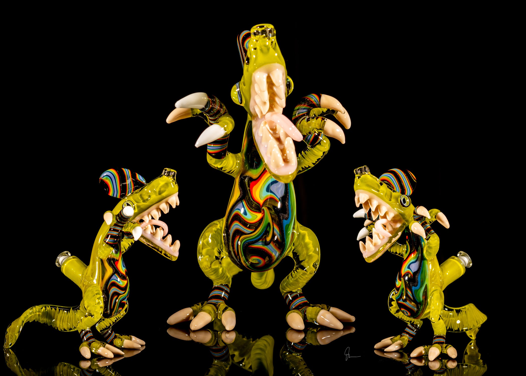 Amorphous Open Mouth Dino-Roswell : Small