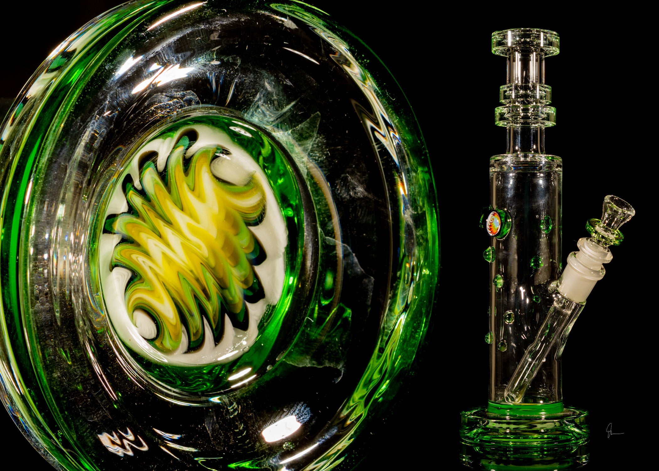 Hubbard Glass Flower Tube