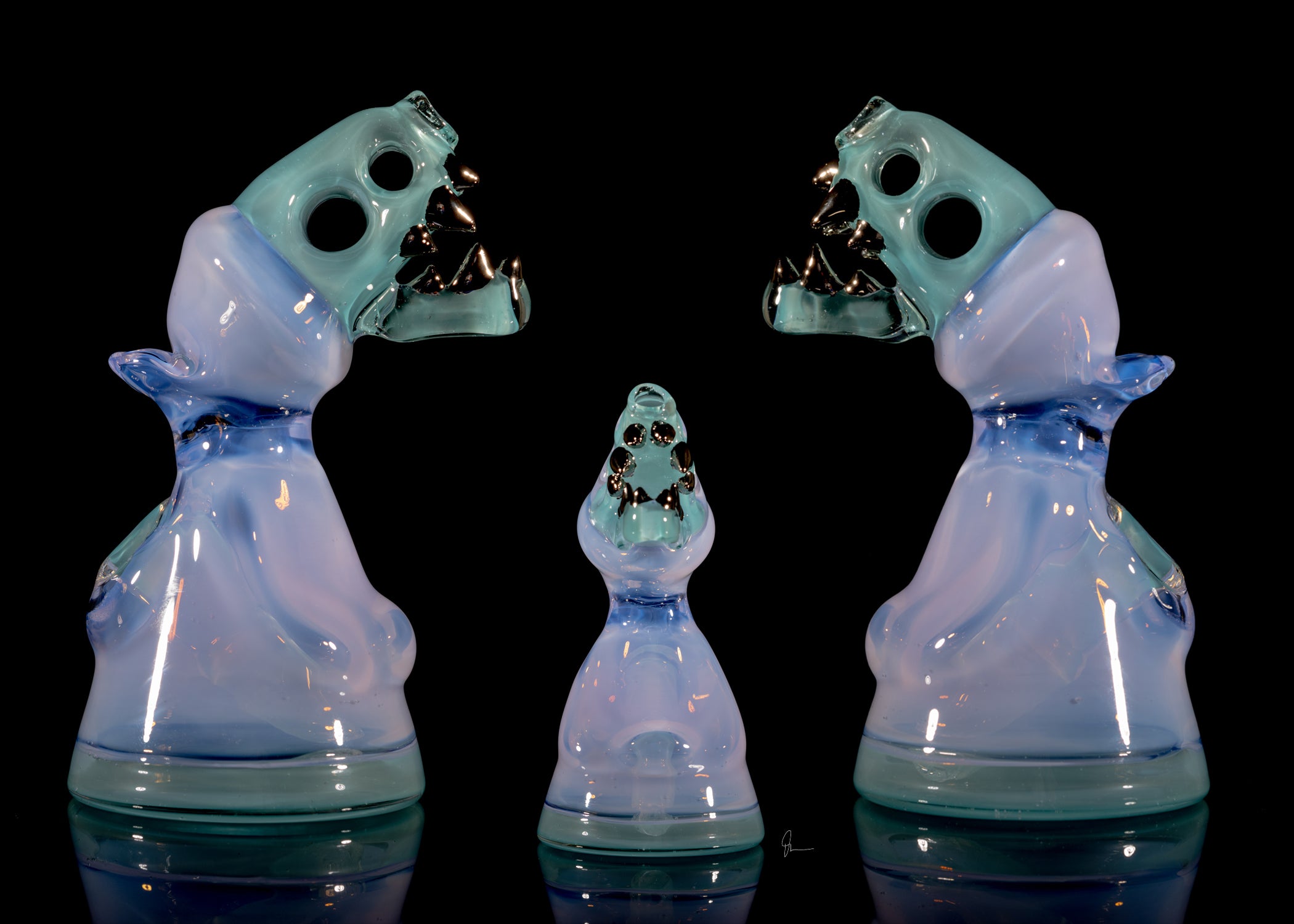 Enuff Glass - Dino Hooded Teeth