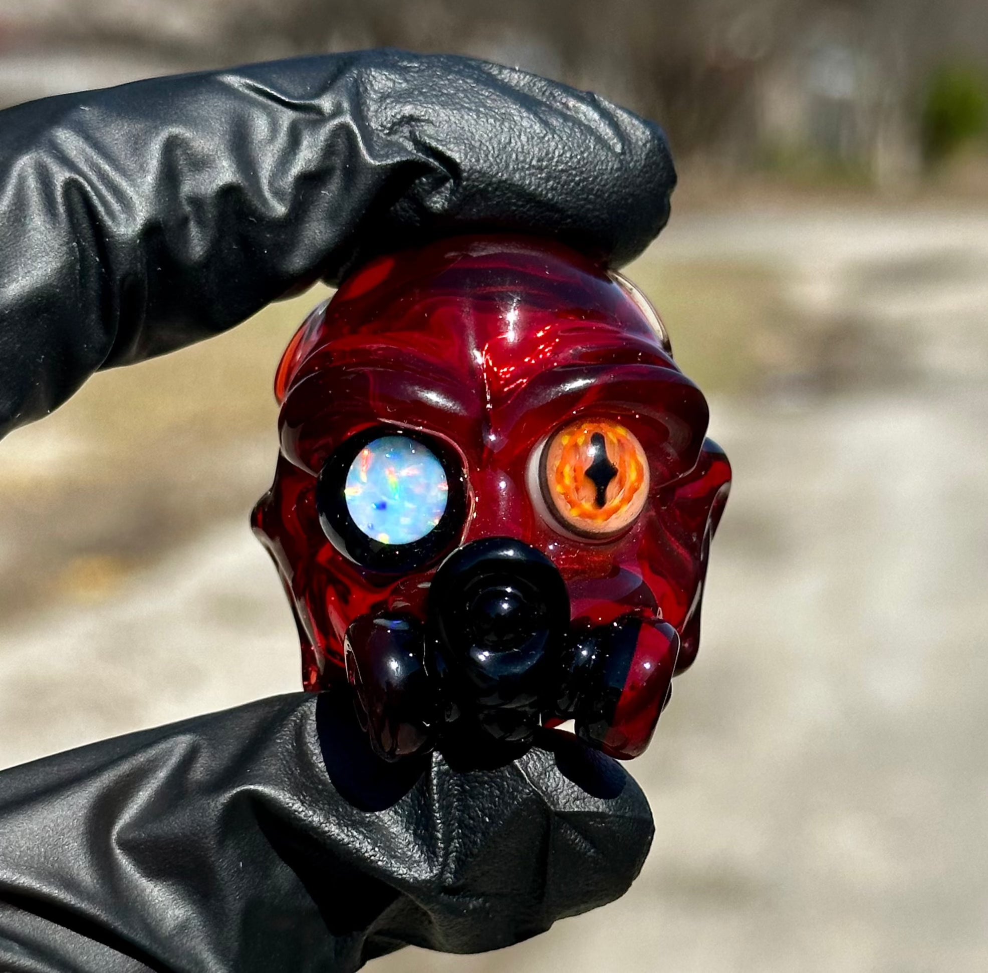 Mango Glass Pendy - One Opal