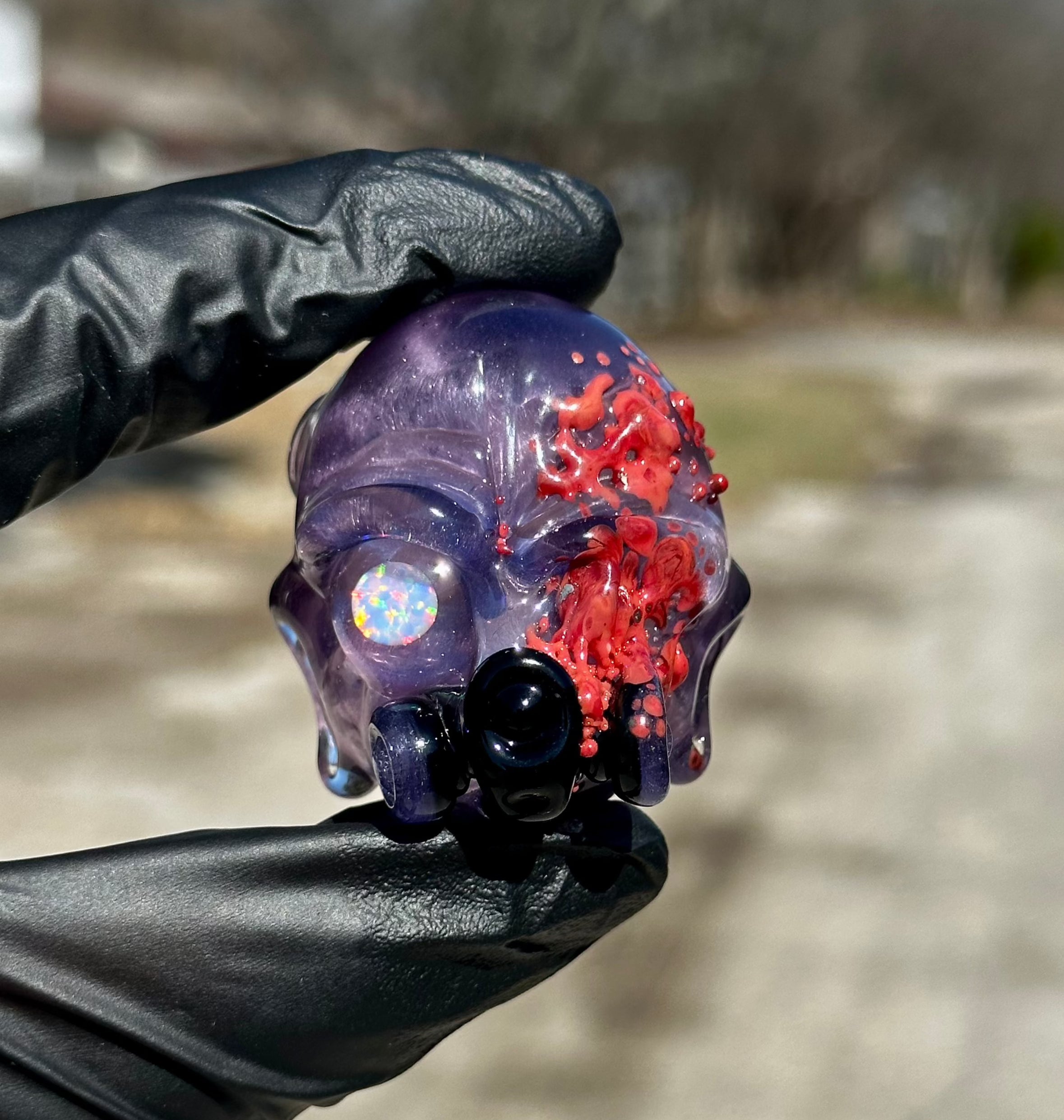 Mango Glass Pendy - Opal Vision