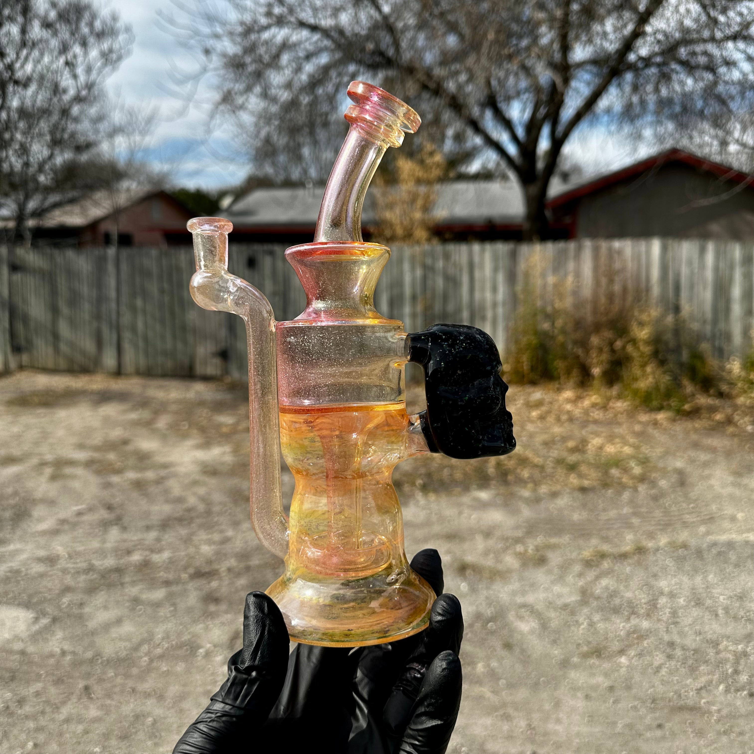 Shanman Glass Skull Incycler