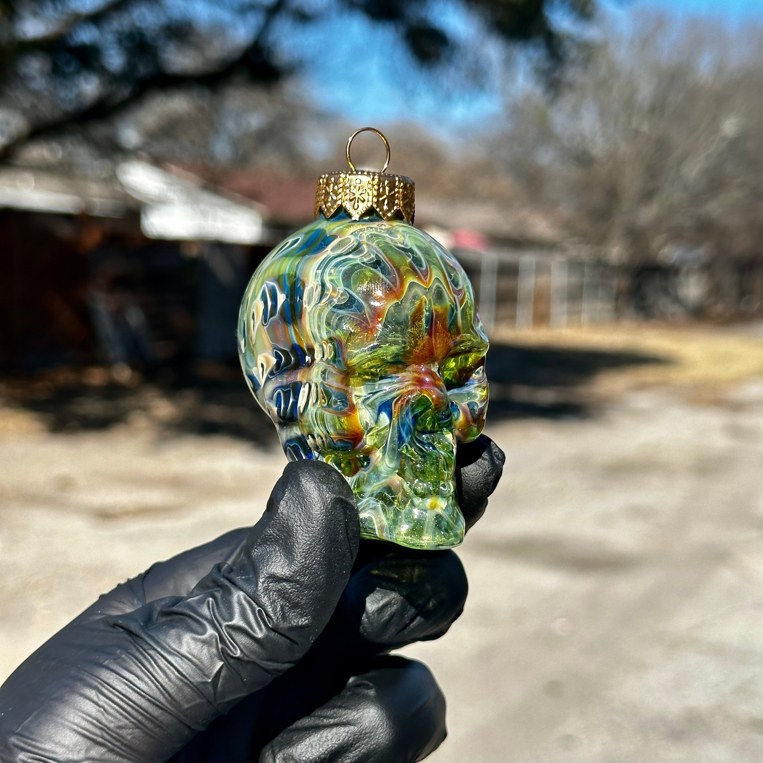 Shanman Skull Ornament