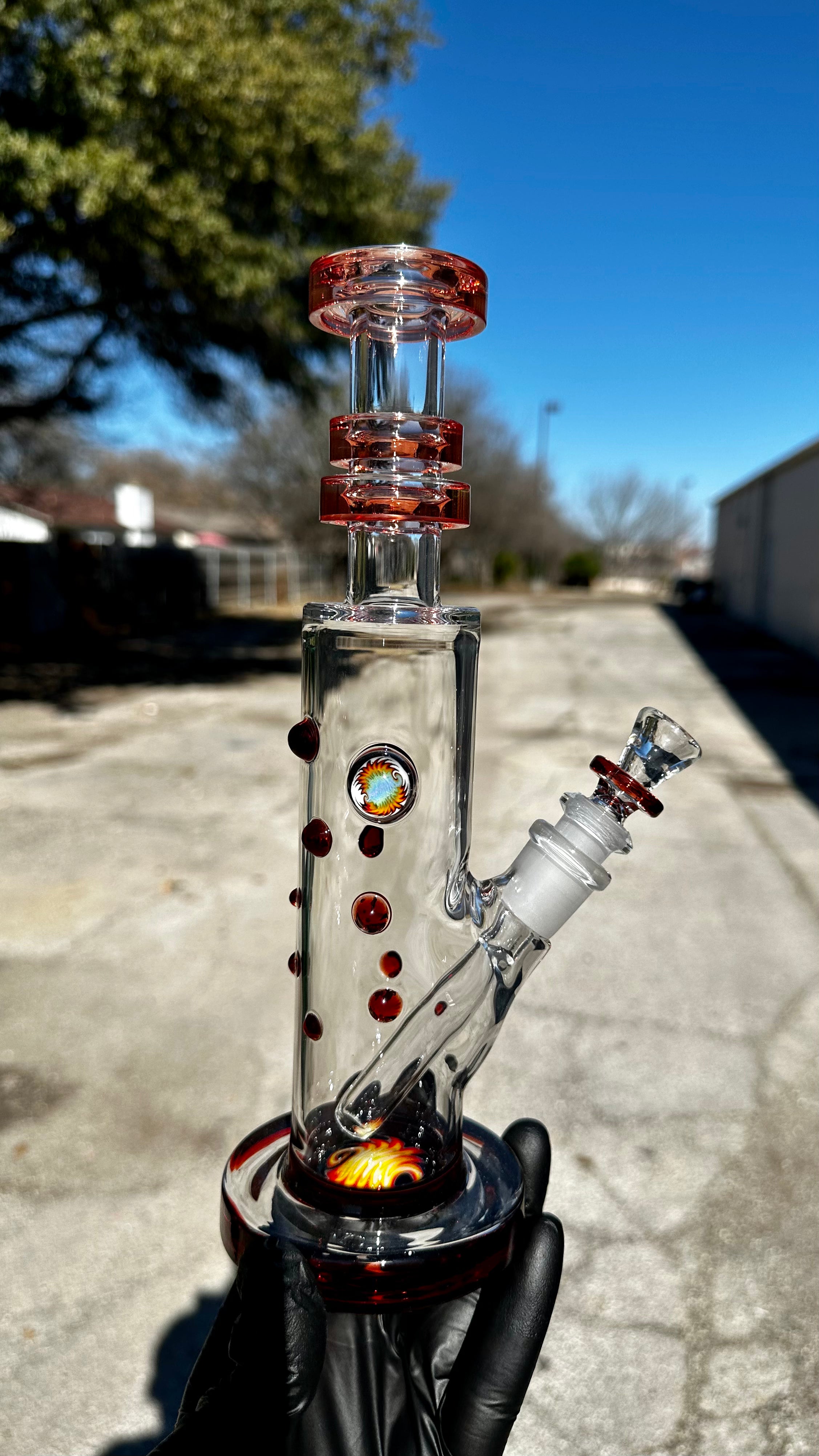 Hubbard Glass Flower Tube